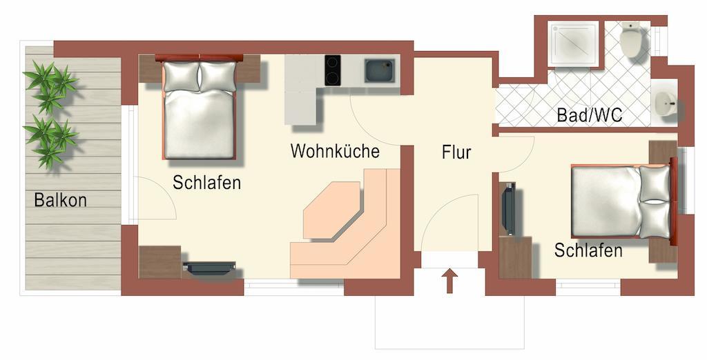 Fewo Burgstaller Tröpolach Habitación foto